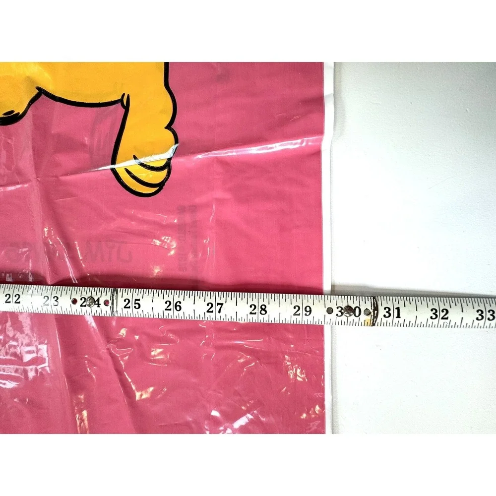 Vintage Garfield Plastic Gift Bag 1978 Large 29.5
